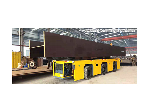 ZH80PB在中鐵九橋貴州基地用于鋼結(jié)構(gòu)梁運(yùn)輸